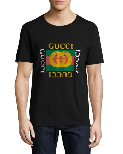 gucci ripped t shirt|gucci washed t shirt.